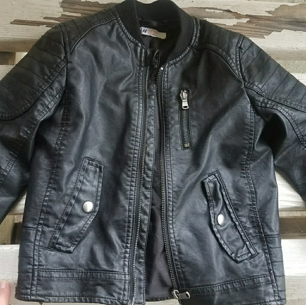 Leather jacket